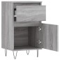 vidaXL Sideboard Grau Sonoma 40x35x70 cm Holzwerkstoff vidaXL Sideboard Grau Sonoma 40x35x70 cm Holzwerkstoff