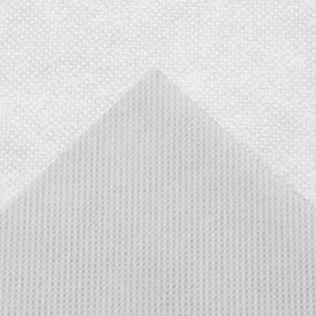 Nature Wintervlies mit Reißverschluss 70 g/m² Weiß 2,5×2,5×3 m 