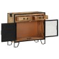 vidaXL Sideboard 80×31×71 cm Raues Mango-Massivholz vidaXL Sideboard 80×31×71 cm Raues Mango-Massivholz