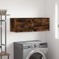 vidaXL Wandschrank Räuchereiche 100x36,5x35 cm Holzwerkstoff vidaXL Wandschrank Räuchereiche 100x36,5x35 cm Holzwerkstoff
