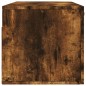 vidaXL Wandschrank Räuchereiche 100x36,5x35 cm Holzwerkstoff vidaXL Wandschrank Räuchereiche 100x36,5x35 cm Holzwerkstoff