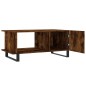 vidaXL Couchtisch Räuchereiche 90x50x40 cm Holzwerkstoff vidaXL Couchtisch Räuchereiche 90x50x40 cm Holzwerkstoff