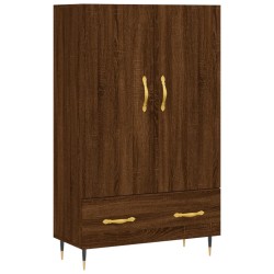 vidaXL Highboard Braun Eichen-Optik 69,5x31x115 cm Holzwerkstoff