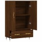vidaXL Highboard Braun Eichen-Optik 69,5x31x115 cm Holzwerkstoff vidaXL Highboard Braun Eichen-Optik 69,5x31x115 cm Holzwerkstoff
