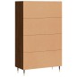 vidaXL Highboard Braun Eichen-Optik 69,5x31x115 cm Holzwerkstoff vidaXL Highboard Braun Eichen-Optik 69,5x31x115 cm Holzwerkstoff