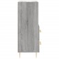 vidaXL Sideboard Grau Sonoma 34,5x34x90 cm Holzwerkstoff vidaXL Sideboard Grau Sonoma 34,5x34x90 cm Holzwerkstoff