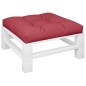 Palettenkissen Weinrot 70x70x12 cm Stoff Palettenkissen Weinrot 70x70x12 cm Stoff