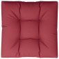 Palettenkissen Weinrot 70x70x12 cm Stoff Palettenkissen Weinrot 70x70x12 cm Stoff