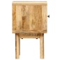 VidaXL Nachttisch Massiv Mangoholz 40x30x49 cm VidaXL Nachttisch Massiv Mangoholz 40x30x49 cm
