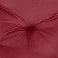 Palettenkissen Weinrot 70x70x12 cm Stoff Palettenkissen Weinrot 70x70x12 cm Stoff