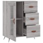 vidaXL Sideboard Grau Sonoma 69,5x34x90 cm Holzwerkstoff vidaXL Sideboard Grau Sonoma 69,5x34x90 cm Holzwerkstoff