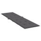 vidaXL Liegestuhl-Auflage Anthrazit (75+105)x50x4 cm vidaXL Liegestuhl-Auflage Anthrazit (75+105)x50x4 cm