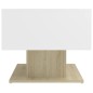 vidaXL Couchtisch Weiß und Sonoma-Eiche 103,5x50x44,5 cm Holzwerkstoff vidaXL Couchtisch Weiß und Sonoma-Eiche 103,5x50x44,5 cm Holzwerkstoff