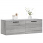 vidaXL Wandschrank Grau Sonoma 100x36,5x35 cm Holzwerkstoff vidaXL Wandschrank Grau Sonoma 100x36,5x35 cm Holzwerkstoff