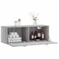 vidaXL Wandschrank Grau Sonoma 100x36,5x35 cm Holzwerkstoff vidaXL Wandschrank Grau Sonoma 100x36,5x35 cm Holzwerkstoff