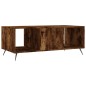 vidaXL Couchtisch Räuchereiche 102x50x40 cm Holzwerkstoff vidaXL Couchtisch Räuchereiche 102x50x40 cm Holzwerkstoff