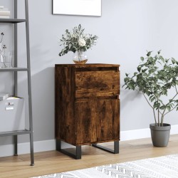 vidaXL Sideboard Räuchereiche 40x35x70 cm Holzwerkstoff