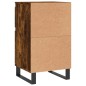 vidaXL Sideboard Räuchereiche 40x35x70 cm Holzwerkstoff vidaXL Sideboard Räuchereiche 40x35x70 cm Holzwerkstoff