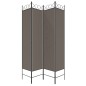 vidaXL 4-tlg. Paravent Anthrazit 160x200 cm Stoff vidaXL 4-tlg. Paravent Anthrazit 160x200 cm Stoff