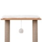 vidaXL Katzen-Kratzbaum mit Sisal-Kratzmatte 129 cm vidaXL Katzen-Kratzbaum mit Sisal-Kratzmatte 129 cm