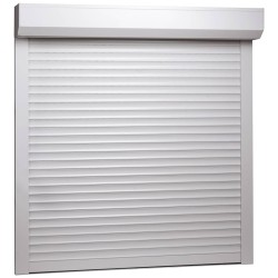 vidaXL Rollladen Aluminium 100x100 cm Weiß