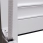 vidaXL Rollladen Aluminium 100x100 cm Weiß vidaXL Rollladen Aluminium 100x100 cm Weiß