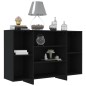 vidaXL Sideboard Schwarz 120x30x75 cm Holzwerkstoff vidaXL Sideboard Schwarz 120x30x75 cm Holzwerkstoff