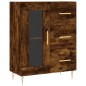 vidaXL Sideboard Räuchereiche 69,5x34x90 cm Holzwerkstoff vidaXL Sideboard Räuchereiche 69,5x34x90 cm Holzwerkstoff