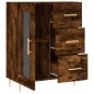 vidaXL Sideboard Räuchereiche 69,5x34x90 cm Holzwerkstoff vidaXL Sideboard Räuchereiche 69,5x34x90 cm Holzwerkstoff