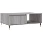 vidaXL Couchtisch Grau Sonoma 90x60x35 cm Holzwerkstoff vidaXL Couchtisch Grau Sonoma 90x60x35 cm Holzwerkstoff