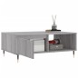 vidaXL Couchtisch Grau Sonoma 90x60x35 cm Holzwerkstoff vidaXL Couchtisch Grau Sonoma 90x60x35 cm Holzwerkstoff