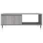 vidaXL Couchtisch Grau Sonoma 90x60x35 cm Holzwerkstoff vidaXL Couchtisch Grau Sonoma 90x60x35 cm Holzwerkstoff