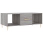 vidaXL Couchtisch Grau Sonoma 102x50x40 cm Holzwerkstoff vidaXL Couchtisch Grau Sonoma 102x50x40 cm Holzwerkstoff