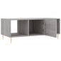 vidaXL Couchtisch Grau Sonoma 102x50x40 cm Holzwerkstoff vidaXL Couchtisch Grau Sonoma 102x50x40 cm Holzwerkstoff
