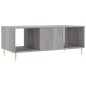vidaXL Couchtisch Grau Sonoma 102x50x40 cm Holzwerkstoff vidaXL Couchtisch Grau Sonoma 102x50x40 cm Holzwerkstoff