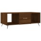 vidaXL Couchtisch Braun Eichen-Optik 102x50x40 cm Holzwerkstoff vidaXL Couchtisch Braun Eichen-Optik 102x50x40 cm Holzwerkstoff