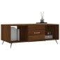 vidaXL Couchtisch Braun Eichen-Optik 102x50x40 cm Holzwerkstoff vidaXL Couchtisch Braun Eichen-Optik 102x50x40 cm Holzwerkstoff