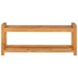 vidaXL Sitzbank 120 cm Massivholz Teak vidaXL Sitzbank 120 cm Massivholz Teak