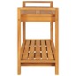 vidaXL Sitzbank 120 cm Massivholz Teak vidaXL Sitzbank 120 cm Massivholz Teak