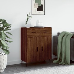vidaXL Sideboard Braun Eichen-Optik 69,5x34x90 cm Holzwerkstoff