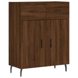 vidaXL Sideboard Braun Eichen-Optik 69,5x34x90 cm Holzwerkstoff