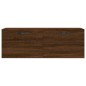 vidaXL Wandschrank Braun Eichen-Optik 100x36,5x35 cm Holzwerkstoff vidaXL Wandschrank Braun Eichen-Optik 100x36,5x35 cm Holzwerkstoff