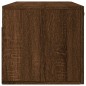 vidaXL Wandschrank Braun Eichen-Optik 100x36,5x35 cm Holzwerkstoff vidaXL Wandschrank Braun Eichen-Optik 100x36,5x35 cm Holzwerkstoff