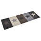 vidaXL Küchenteppich Waschbar Sterne 60x300 cm vidaXL Küchenteppich Waschbar Sterne 60x300 cm
