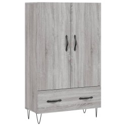 vidaXL Highboard Grau Sonoma 69,5x31x115 cm Holzwerkstoff