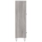vidaXL Highboard Grau Sonoma 69,5x31x115 cm Holzwerkstoff