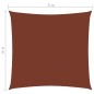 vidaXL Sonnensegel Oxford-Gewebe Quadratisch 6x6 m Terrakottarot vidaXL Sonnensegel Oxford-Gewebe Quadratisch 6x6 m Terrakottarot