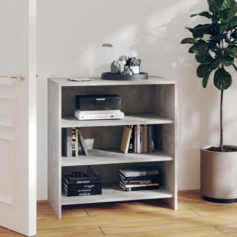 vidaXL Sideboard Betongrau 70x40,5x75 cm Holzwerkstoff vidaXL Sideboard Betongrau 70x40,5x75 cm Holzwerkstoff