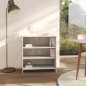 vidaXL Sideboard Betongrau 70x40,5x75 cm Holzwerkstoff vidaXL Sideboard Betongrau 70x40,5x75 cm Holzwerkstoff