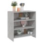 vidaXL Sideboard Betongrau 70x40,5x75 cm Holzwerkstoff vidaXL Sideboard Betongrau 70x40,5x75 cm Holzwerkstoff